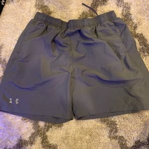 Grey under armour shorts